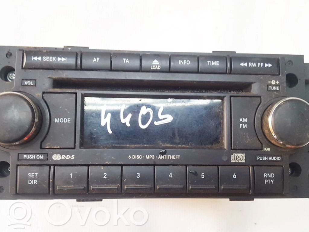 Panel / Radioodtwarzacz CD/DVD/GPS   P05064363AB,T00AM2067C1253,P05064363AB,T00AM2067C1253