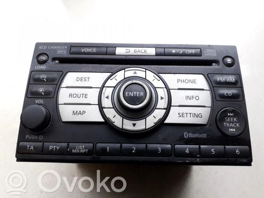Nissan X-Trail T31 Unitate principală radio/CD/DVD/GPS