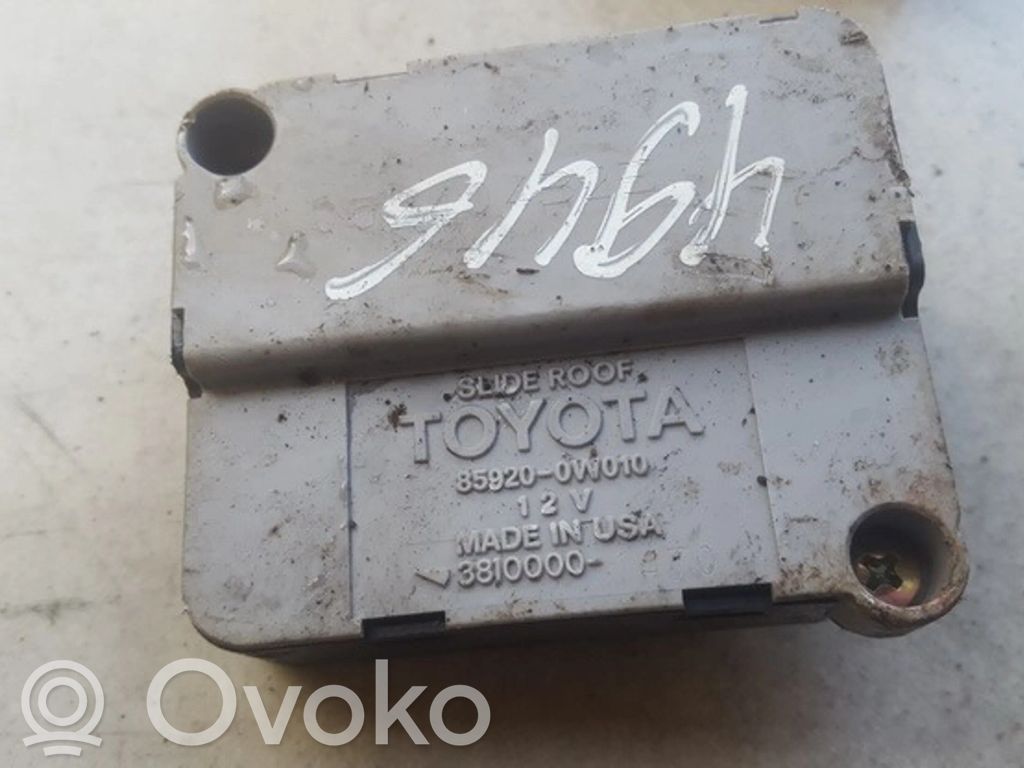 Toyota RAV 4 (XA20) Alte unități/module de control 