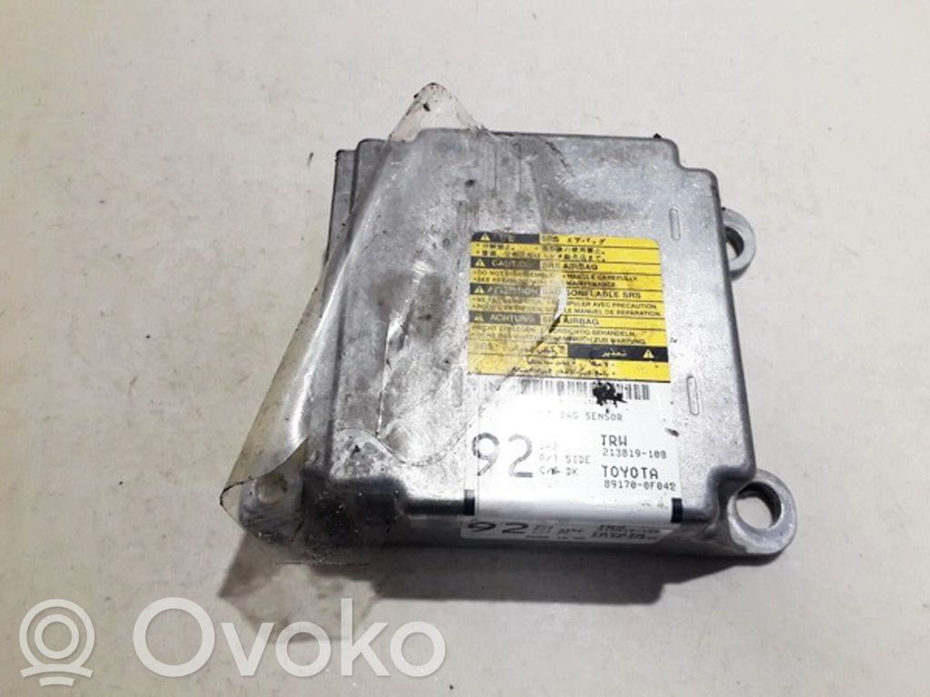 Toyota Corolla Verso AR10 Centralina/modulo airbag 