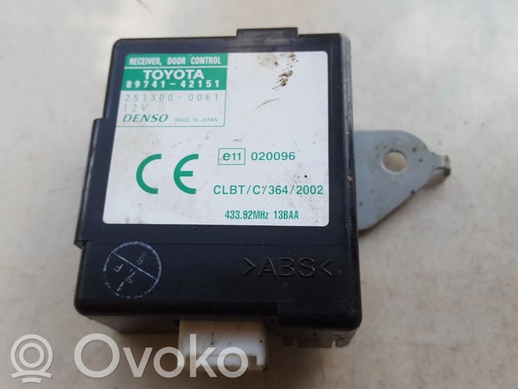Toyota RAV 4 (XA20) Unitate/modul comandă uși 