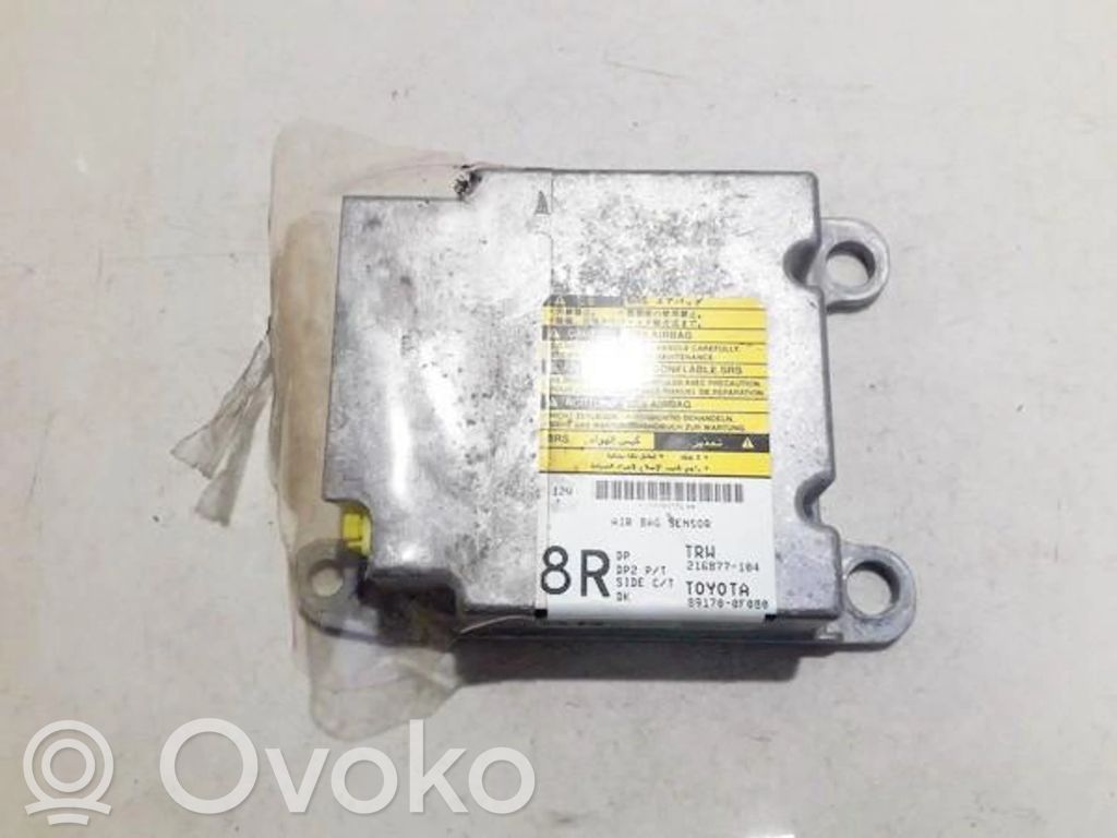 Toyota Corolla Verso AR10 Unitate/modul de comandă airbaguri 