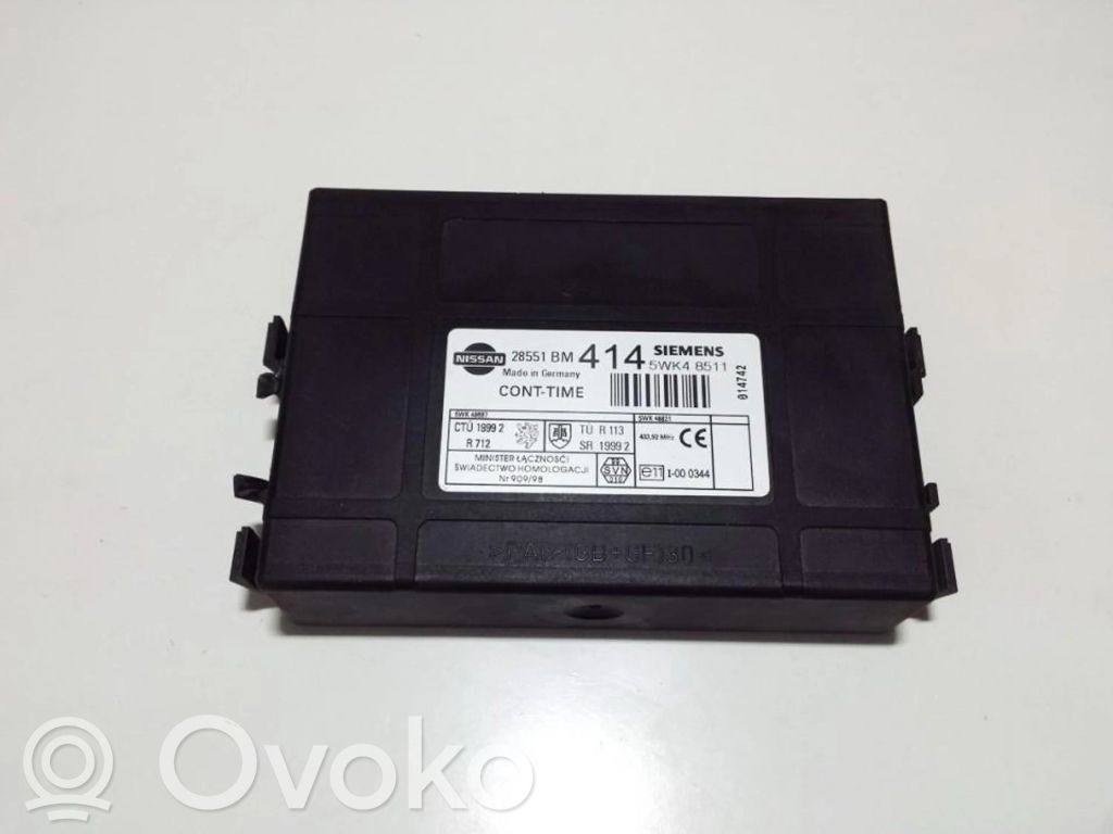 Nissan Almera N16 Modulo comfort/convenienza