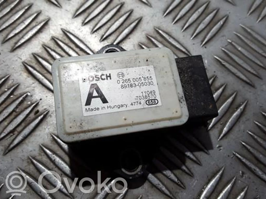 Toyota Avensis T270 Sensor ESP de aceleración de frecuencia del intermitente 