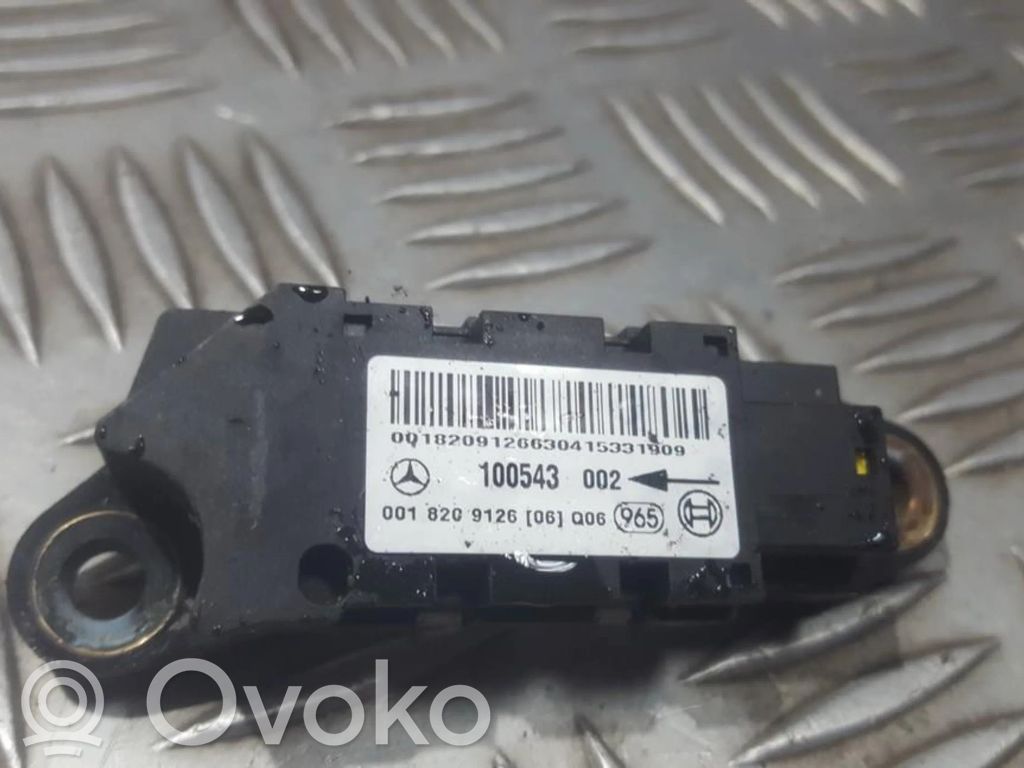 Mercedes-Benz E W211 Sensore d’urto/d'impatto apertura airbag