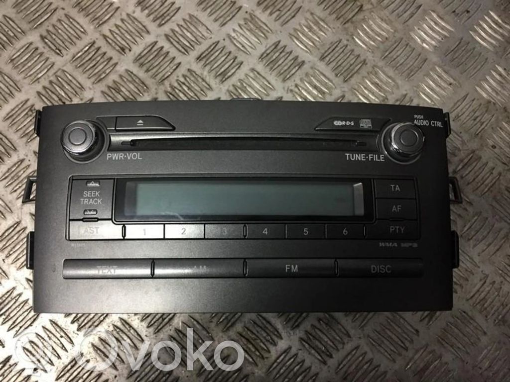 Toyota Auris 150 Unità principale autoradio/CD/DVD/GPS