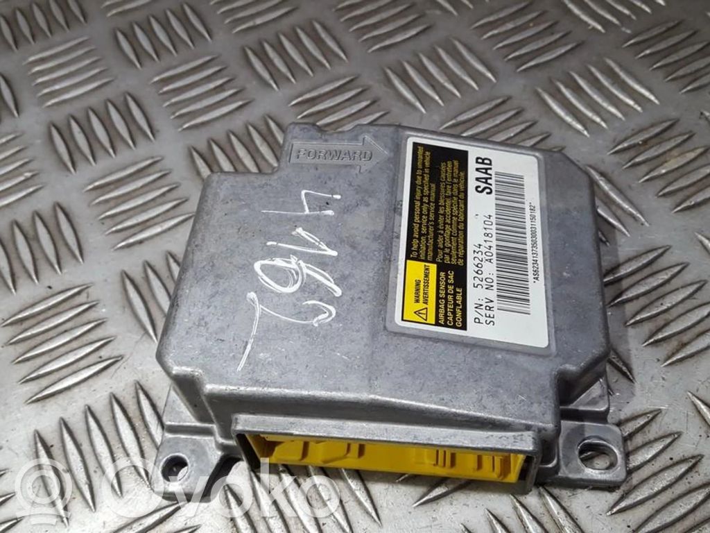 Saab 9-5 Module de contrôle airbag 