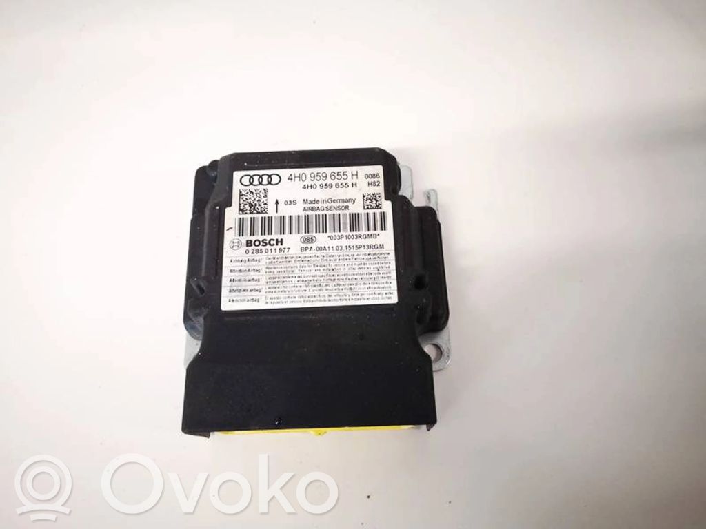 Audi A7 S7 4G Unitate/modul de comandă airbaguri 