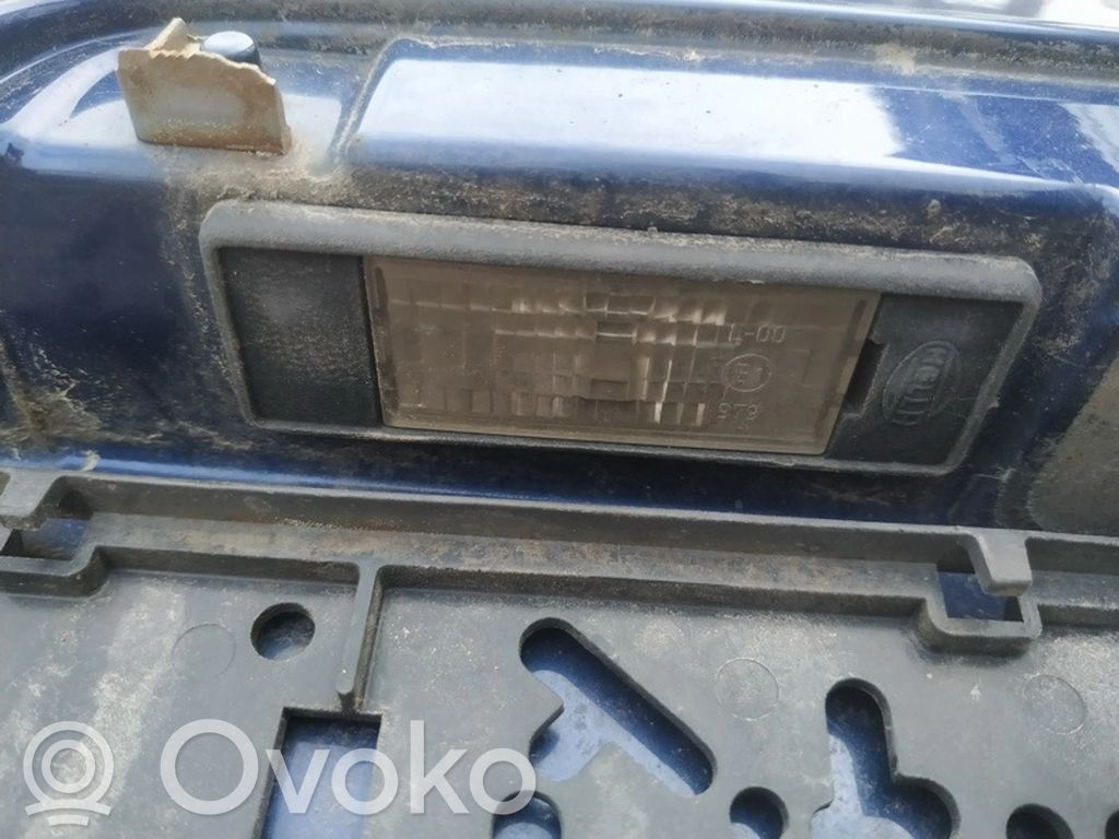 Éclairage de plaque d'immatriculation
