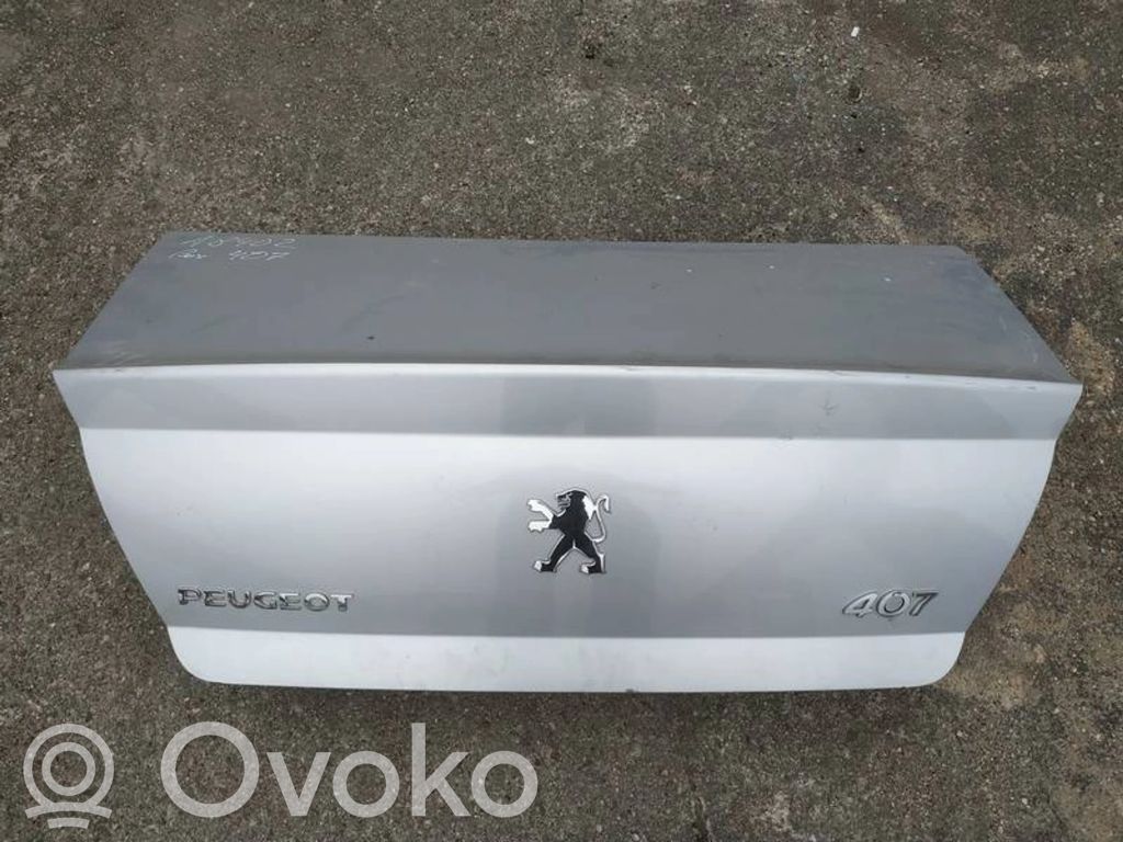 Peugeot 407 Takaluukun/tavaratilan kansi