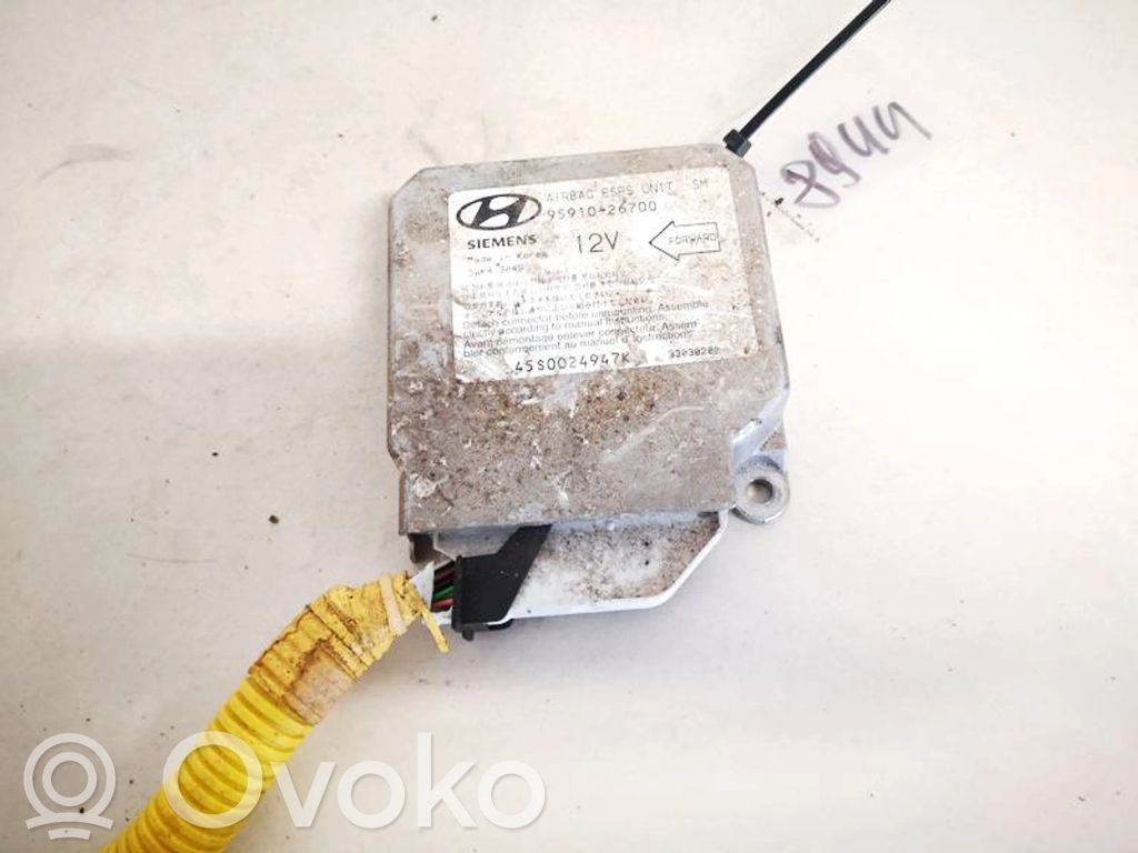 Centralina/modulo airbag   9591026700,9591026700,5WK43045,9591026700,9591026700