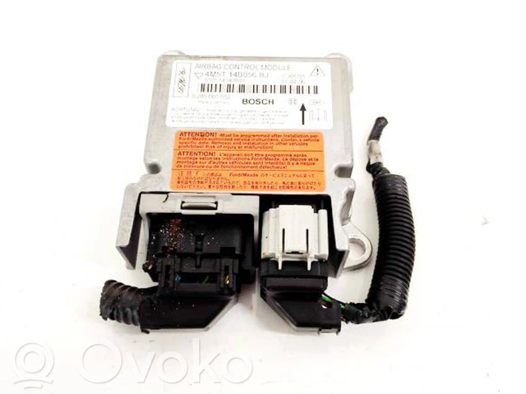 Airbag control unit/module   4M5T14B056BJ,0285001552,0285001552,4M5T14B056BJ