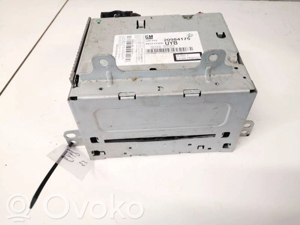 Chevrolet Cruze Radio/CD/DVD/GPS-pääyksikkö 