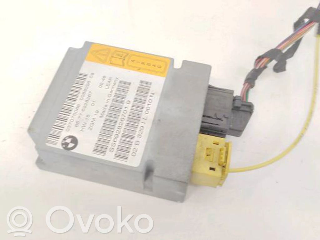 BMW 7 E65 E66 Module de contrôle airbag