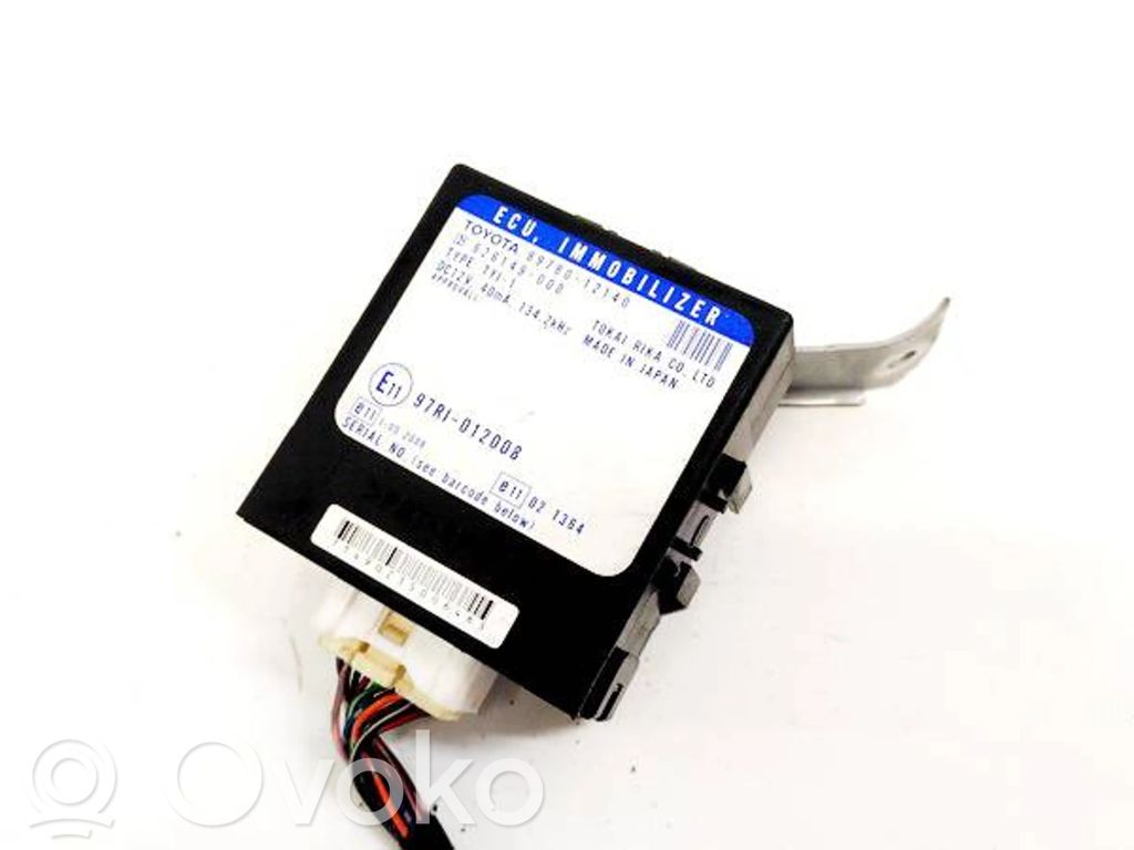Toyota Corolla E120 E130 Unitate/modul comandă imobilizator