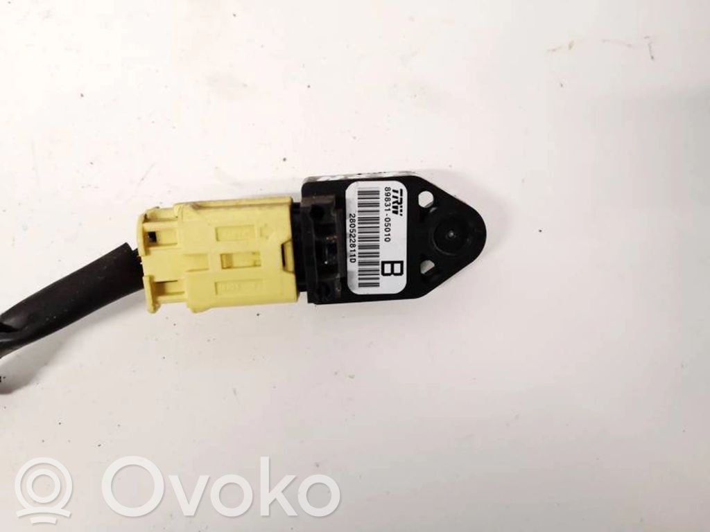Toyota Corolla Verso AR10 Capteur de collision / impact de déploiement d'airbag