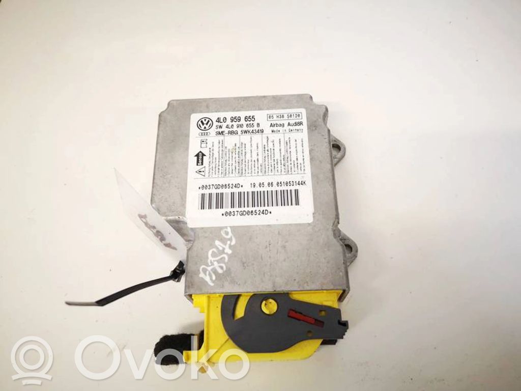 Module de contrôle airbag   4L0959655,4L0910655B,4L0910655B,4L0959655