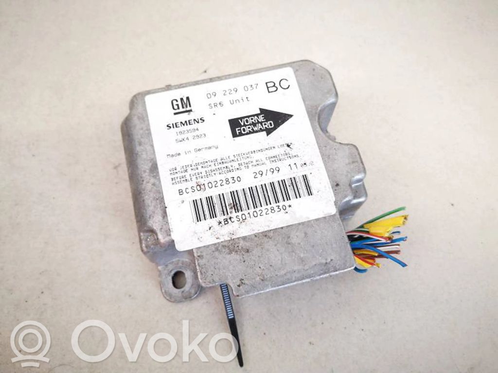 Opel Astra G Centralina/modulo airbag 
