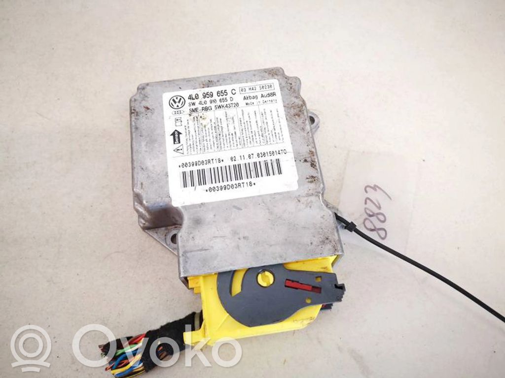 Unidad de control/módulo del Airbag   4L0959655C,4L0910655D,4L0910655D,4L0959655C