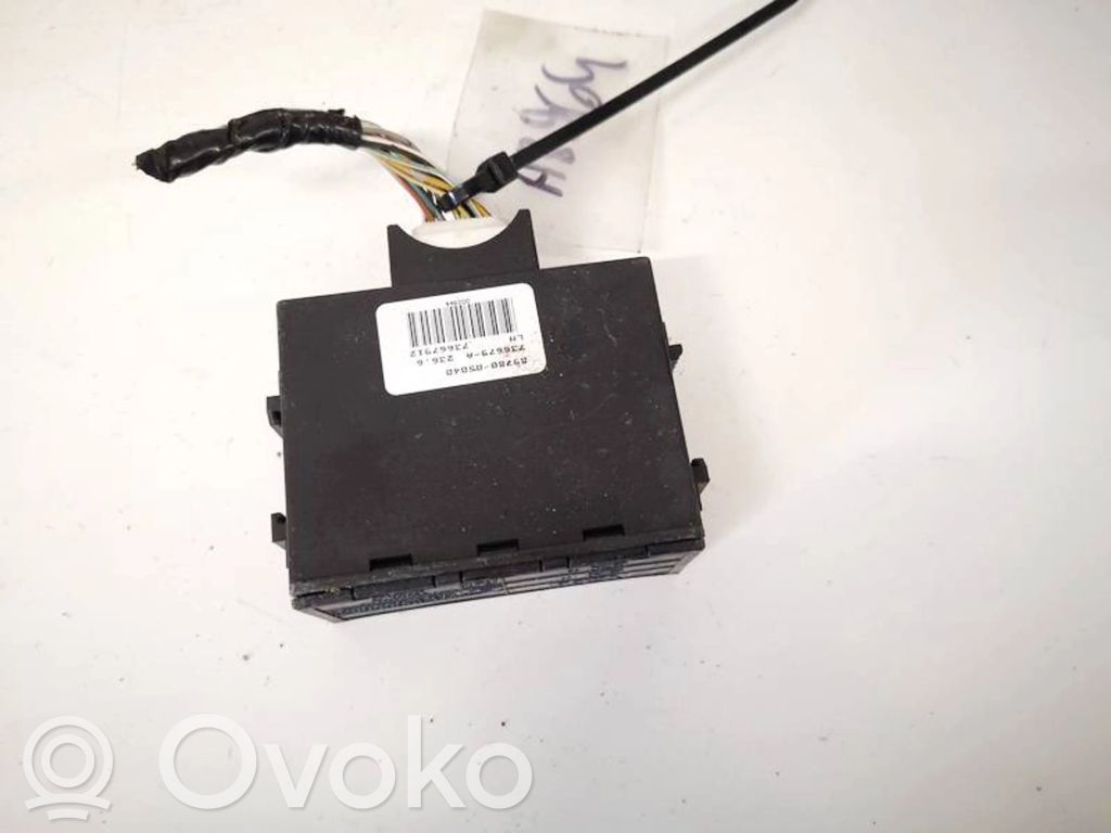 Toyota Avensis T250 Autres unités de commande / modules