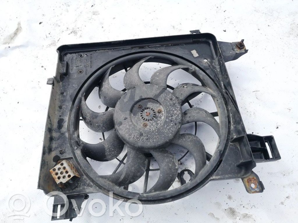 Opel Zafira B Convogliatore ventilatore raffreddamento del radiatore
