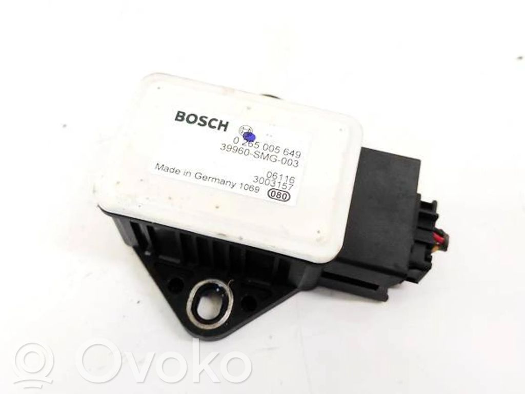 ESP Drehratensensor Querbeschleunigungssensor   0265005649,39960SMG003,0265005649,39960SMG003