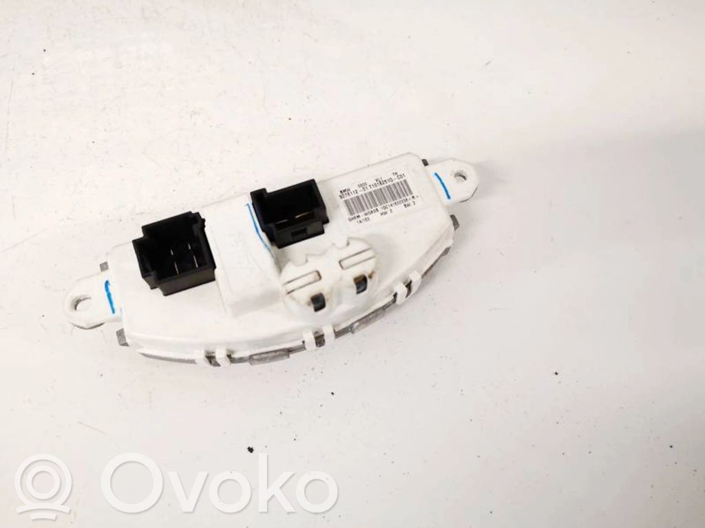 BMW 3 F30 F35 F31 Rezystor / Opornik dmuchawy nawiewu 