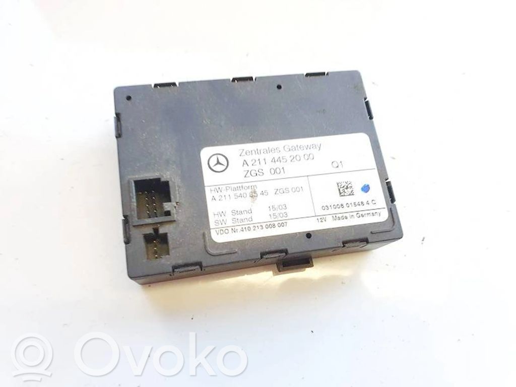 Autres unités de commande / modules   A2114452000,A2115403545,A2114452000,A2115403545