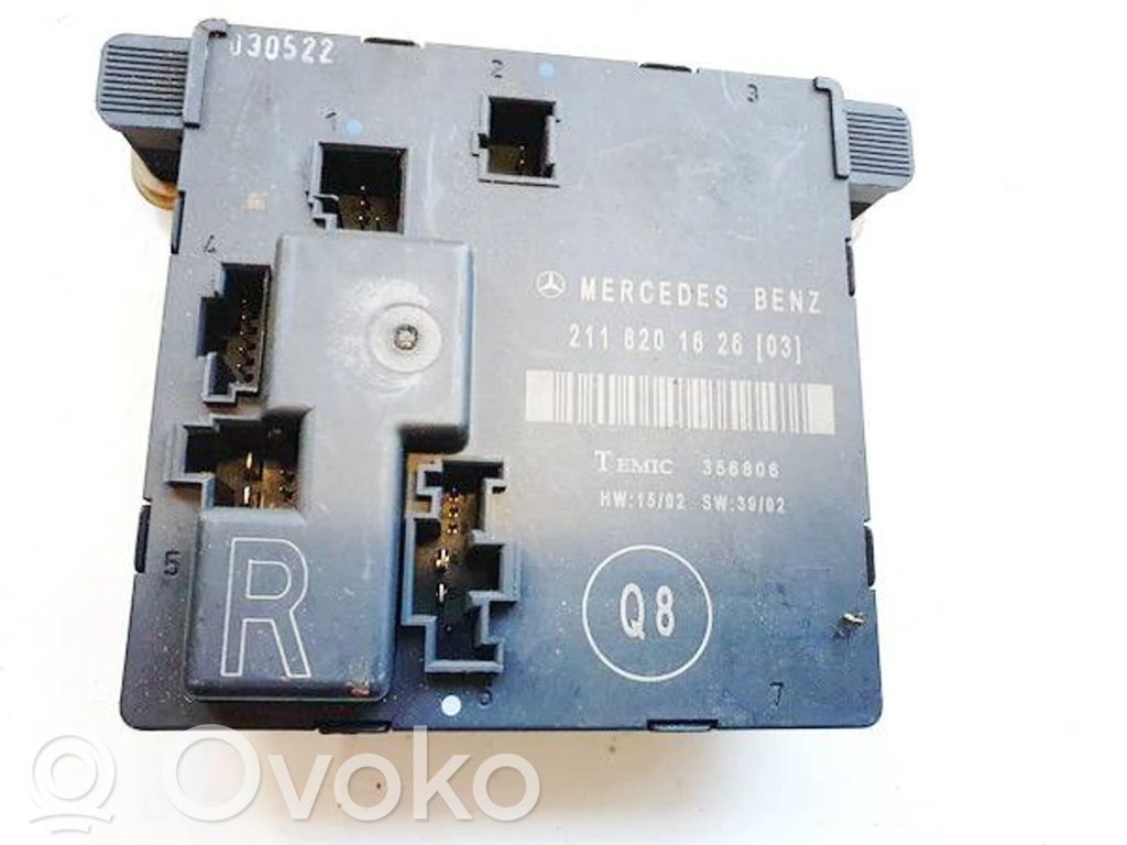 Mercedes-Benz E W211 Centralina/modulo portiere