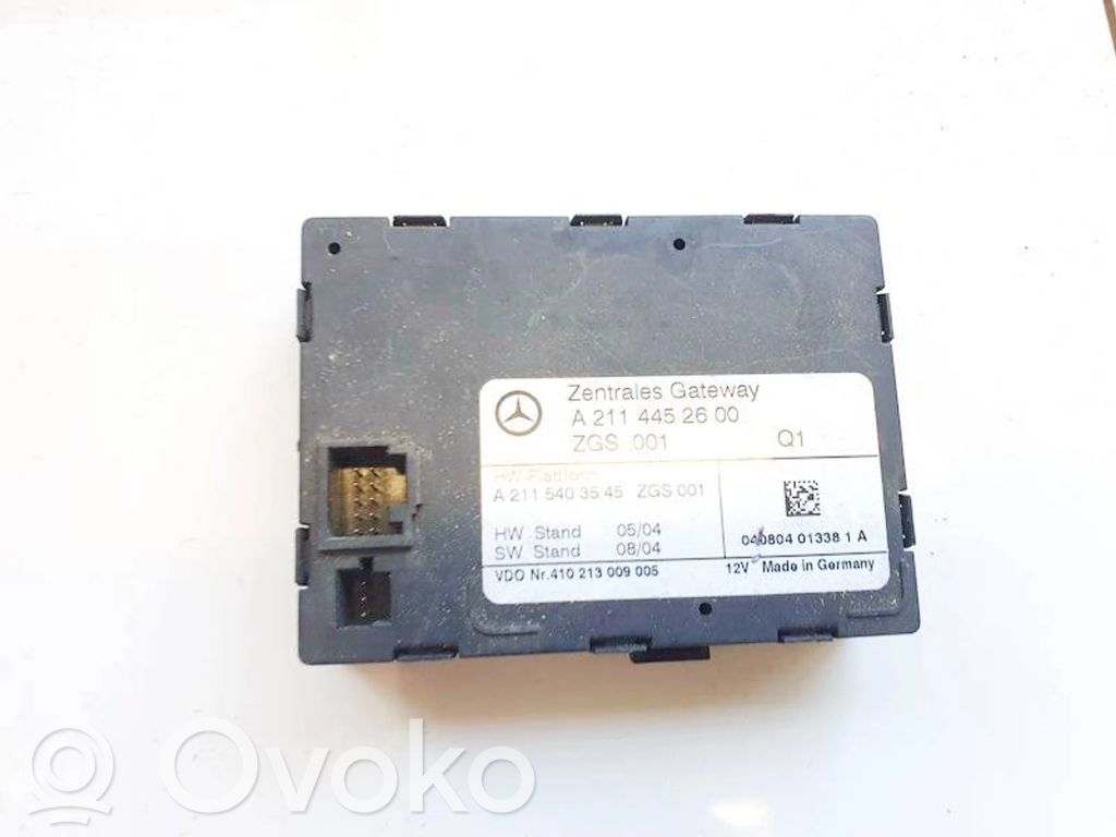 Altre centraline/moduli   A2114452600,A2115403545,A2114452600,A2115403545