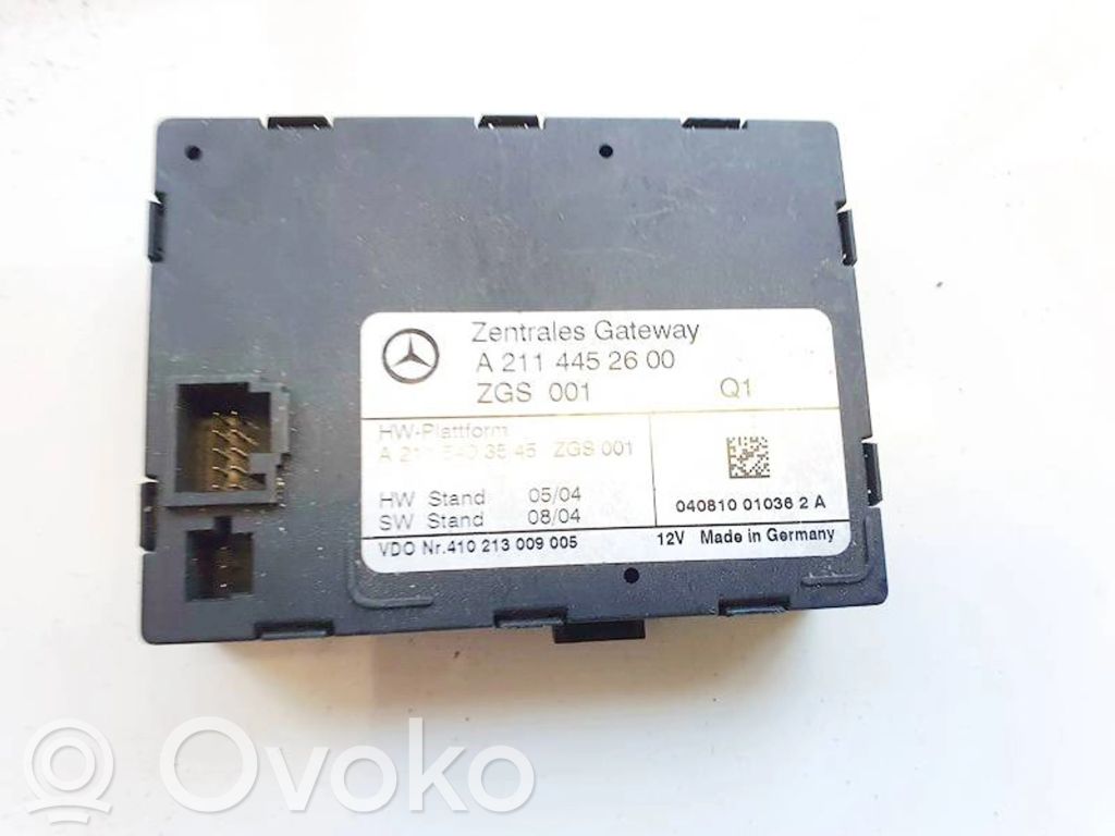 Autres unités de commande / modules   A2114452600,A2115403545,A2114452600,A2115403545