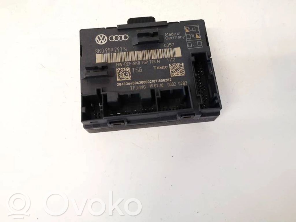 Audi Q5 SQ5 8R Unité de commande module de porte