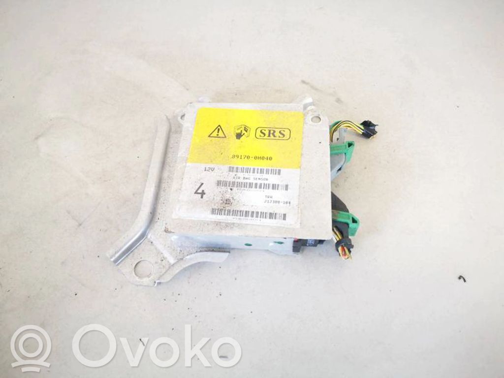 Toyota Aygo AB10 Unitate/modul de comandă airbaguri 