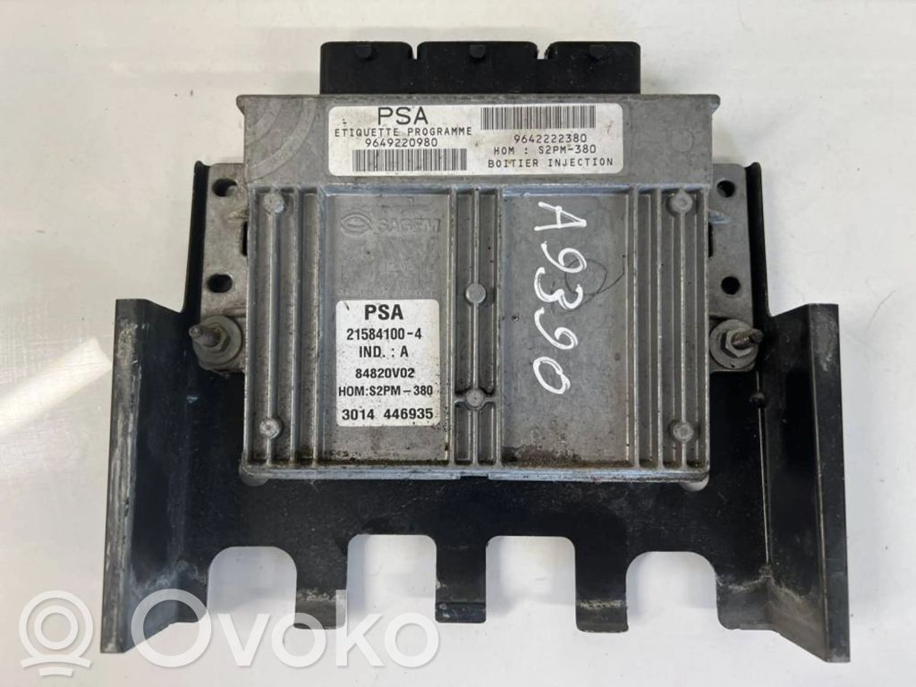 Citroen C3 Engine control unit/module 