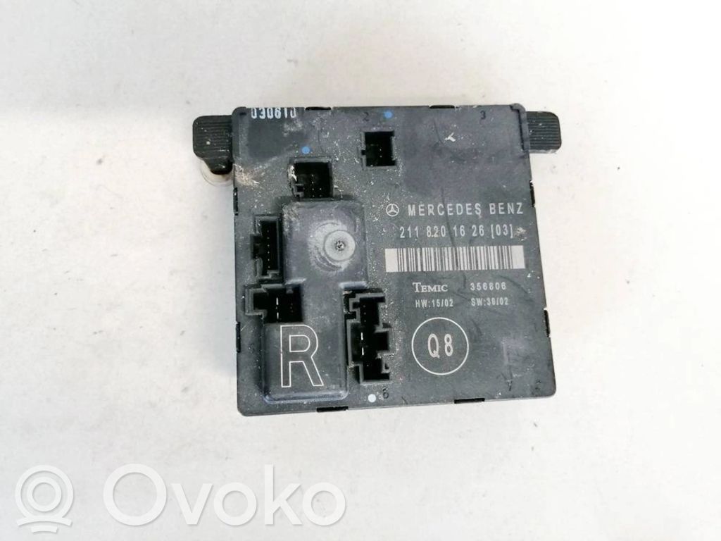 Unité de commande module de porte   2118201626,2118201626