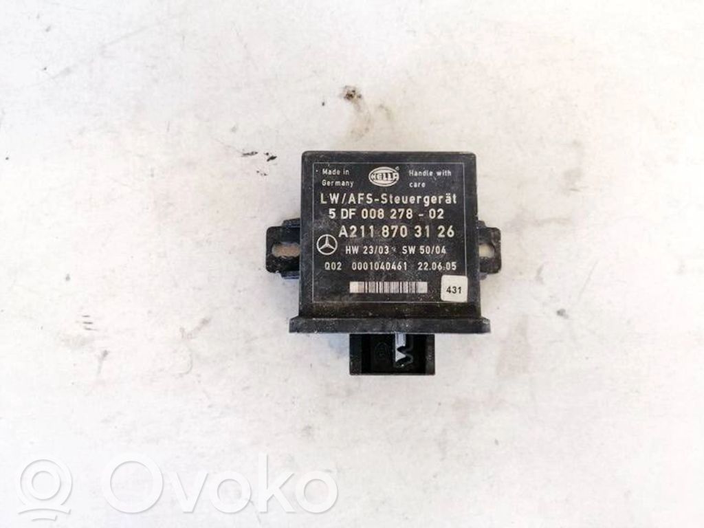 Module d'éclairage LCM   A2118703126,5DF00827802,0001040461,5DF00827802,A2118703126