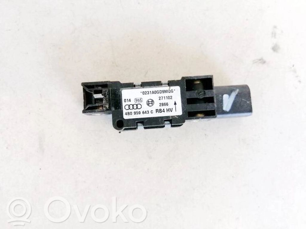 Audi A6 S6 C5 4B Unidad de control/módulo del Airbag 
