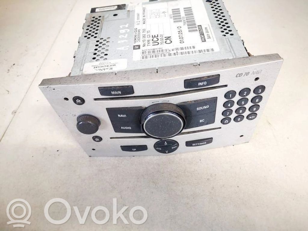Opel Astra H Unitate principală radio/CD/DVD/GPS 