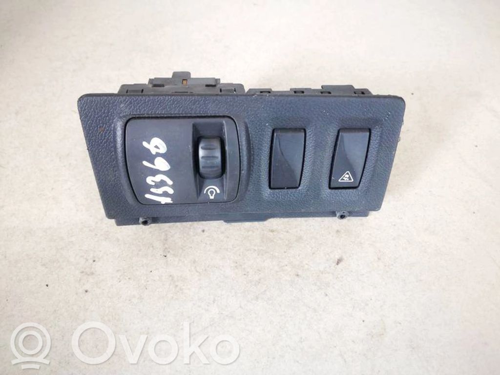 Renault Laguna III Interruptor de control del panel de luces 