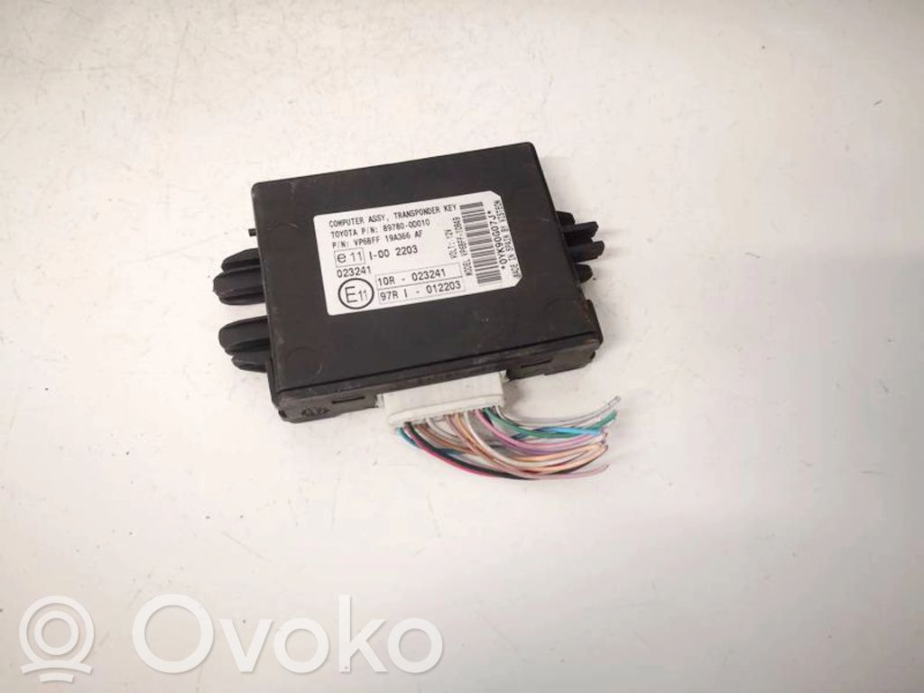 Toyota Yaris Autres unités de commande / modules 