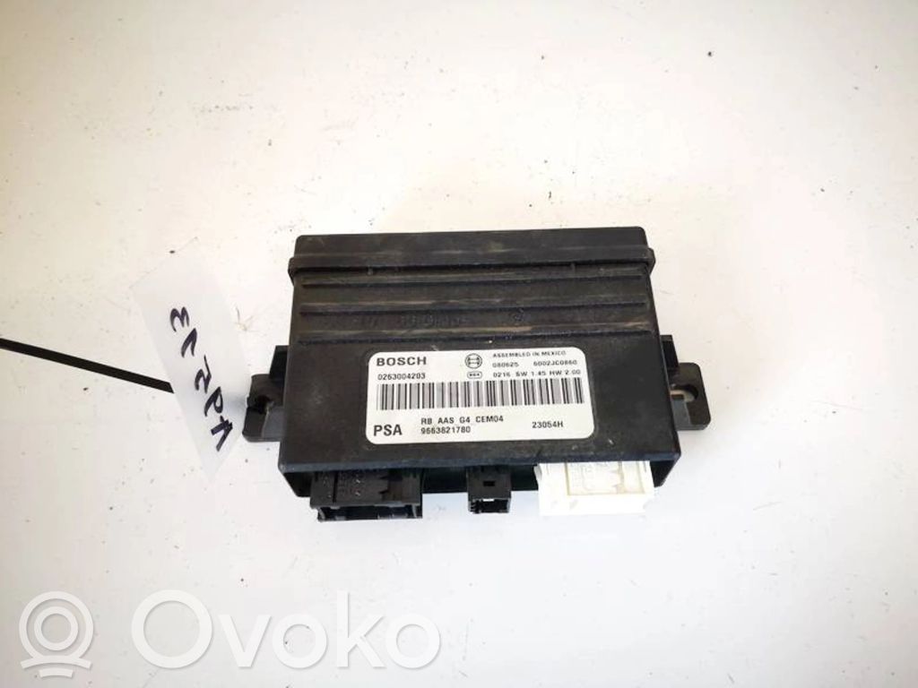 Citroen C5 Centralina/modulo sensori di parcheggio PDC