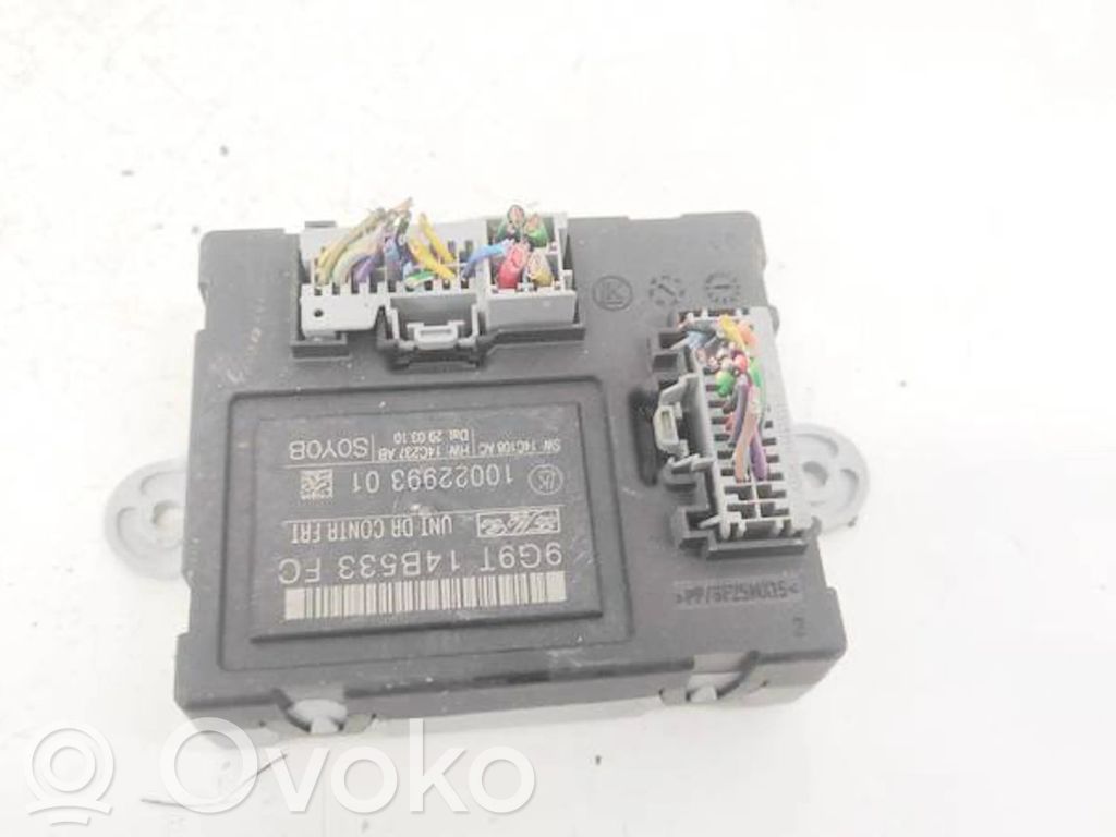 Unité de commande module de porte   9G9T14B533FC,1002299301,1002299301,9G9T14B533FC