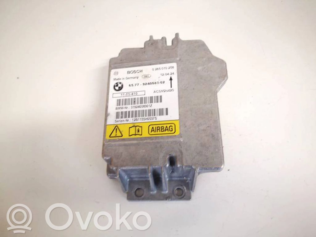 Airbag control unit/module   924008302,6577924008302,0285010258,6577924008302,924008302