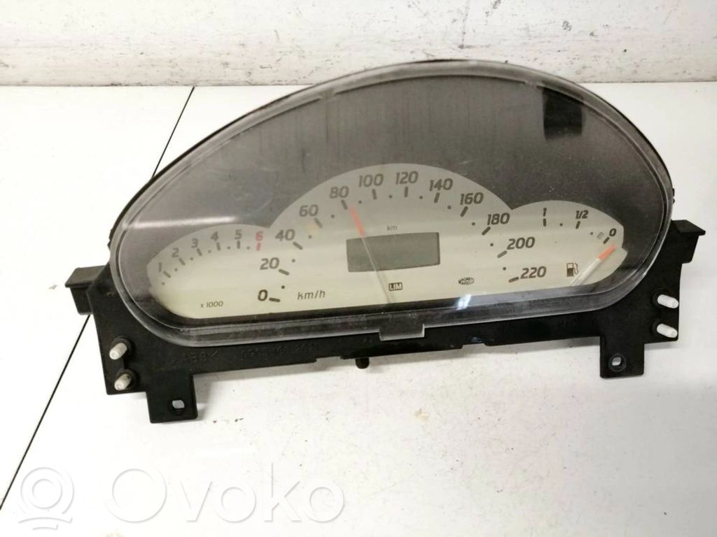 Mercedes-Benz A W168 Tachimetro (quadro strumenti) 