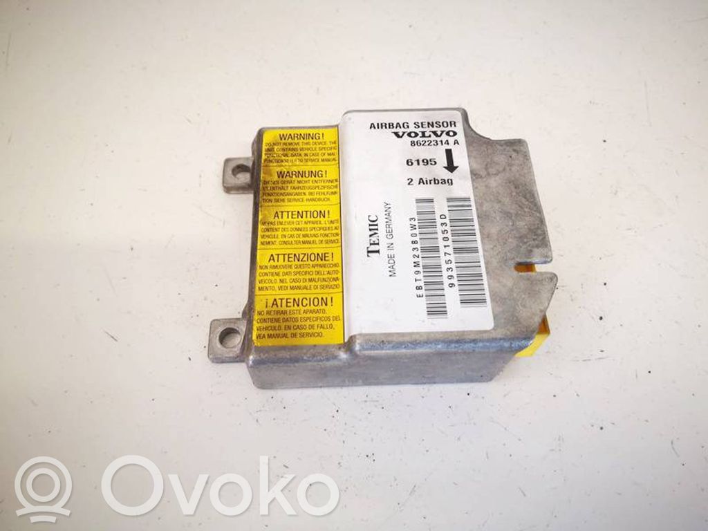 Volvo S70  V70  V70 XC Airbag control unit/module 