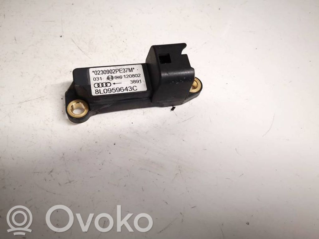 Audi A3 S3 8L Sensore d’urto/d'impatto apertura airbag 