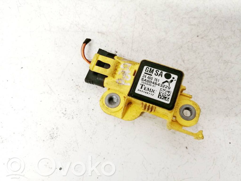 Opel Zafira A Sensore d’urto/d'impatto apertura airbag