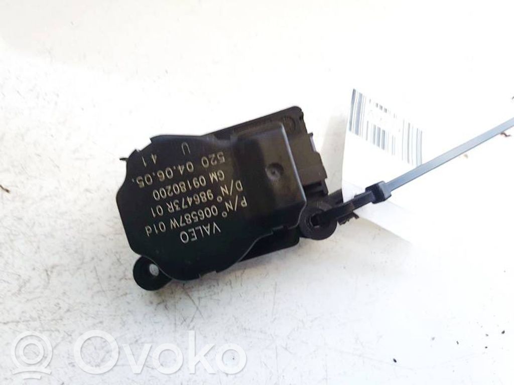 Saab 9-3 Ver2 Motorino attuatore aria