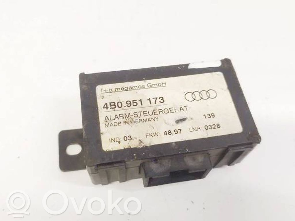 Unidad de control/módulo de alarma   4B0951173,4B0951173