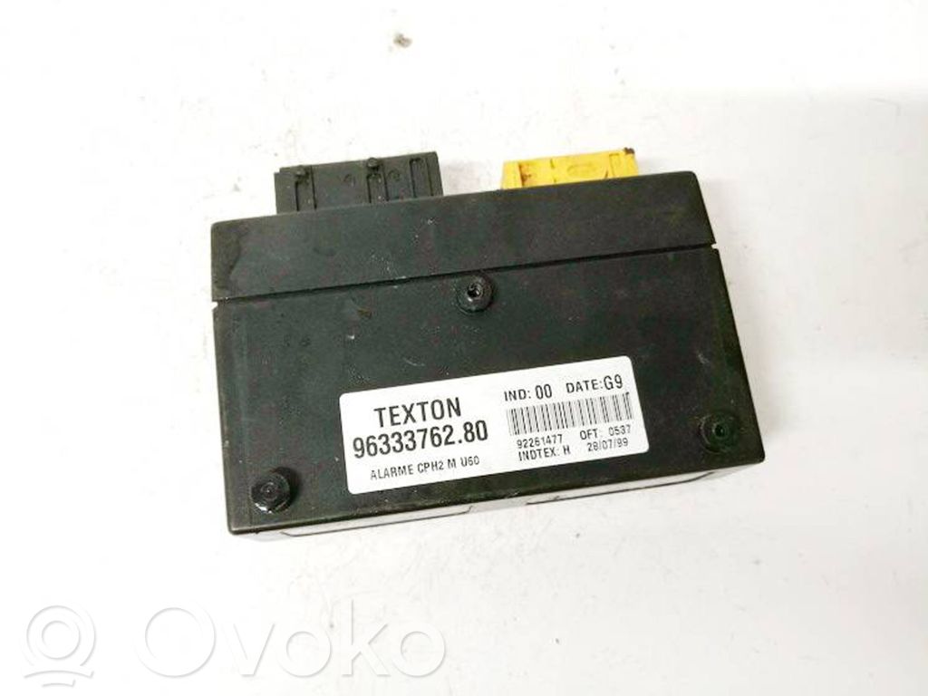 Peugeot 806 Unidad de control/módulo de alarma 